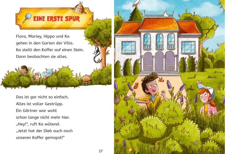 Actual product image Tierdetektive Hippo & Ka – Wer hat den Mops gemopst? (German, Caroline Opheys, THiLO, 2024)