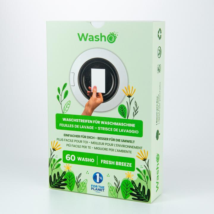 Produktbild Washo Waschstreifen (60 Waschgänge, Tücher)