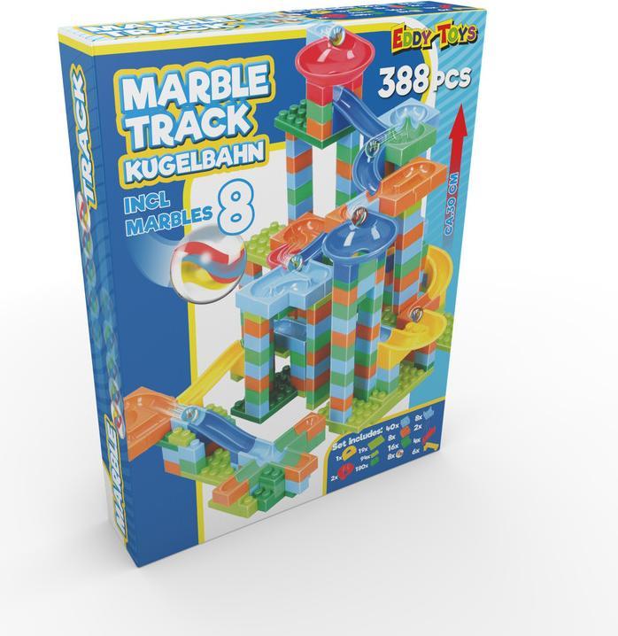 Actual product image Eddy Toys Plastic marble run marble, 388 pcs.