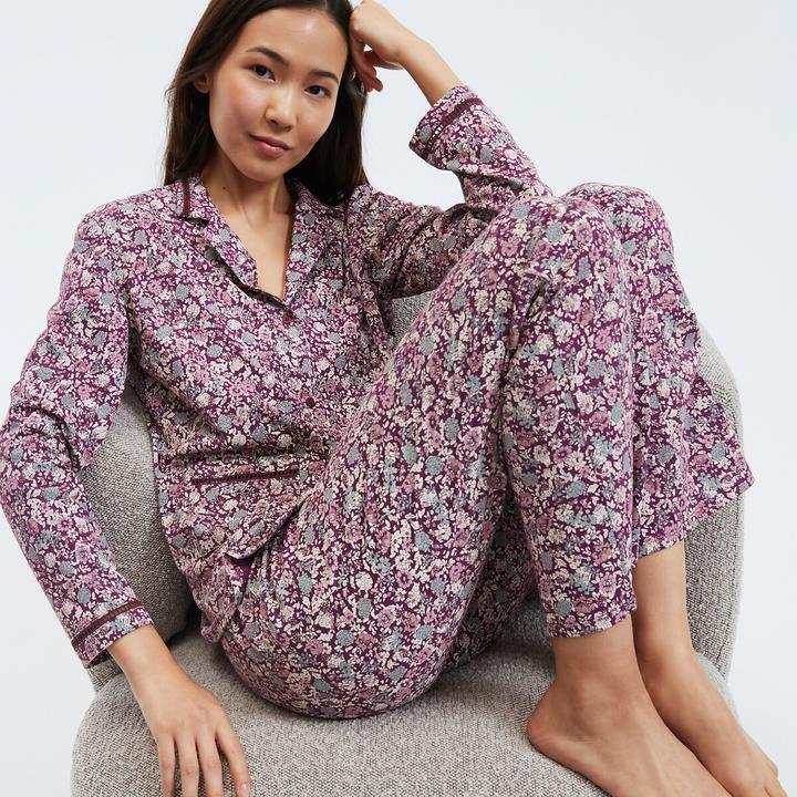 La Redoute Collections Pyjama mit Blumenprint (54)