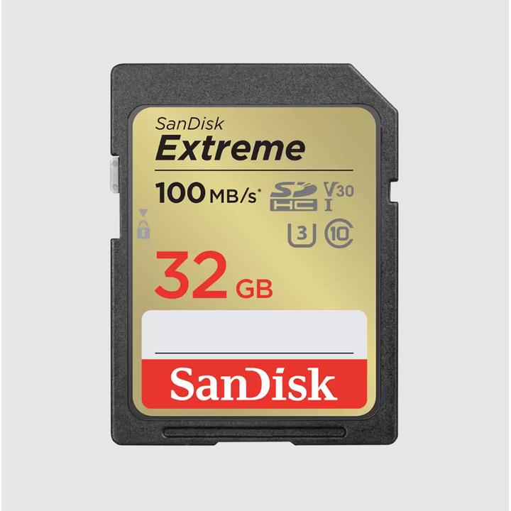 Image du produit SanDisk Extreme (32 Go, SDHC, U3, UHS-I)