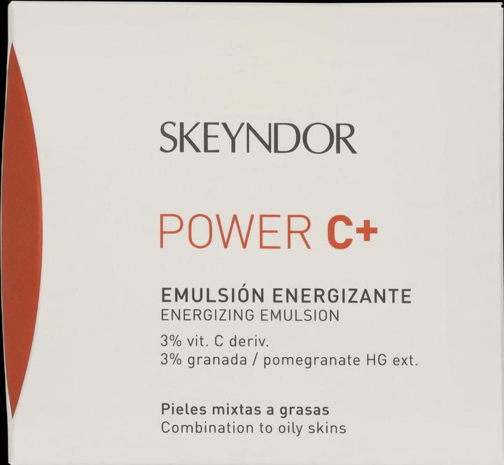 Actual product image Skeyndor Power C + Energizing Emulsion Cream For oily Skin SPF 15 (50 ml, 24h cream, SPF 15)