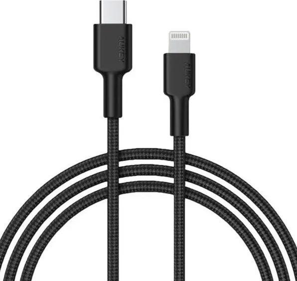 Produktbild Aukey Braided Nylon USB-C to Lightning Cable 1.8m (1.80 m, USB 2.0)
