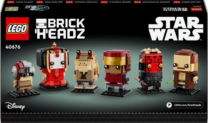 Image du produit LEGO La sombre menace (40676, LEGO Brickheadz, LEGO Star Wars)