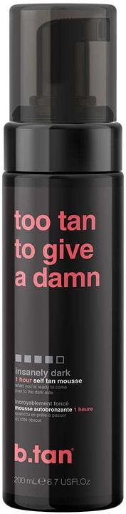 Produktbild B.Tan Too Tan To Give A Damn Tan Mousse 200 ml (Selbstbräunungsserum, 200 ml)