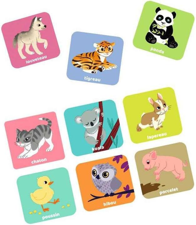 Image du produit Ravensburger Loto les bébés animaux, f dès 2 ans, 1-5 joueurs, jeu classique (Français)