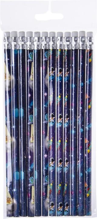 Immagine prodotto LG-Imports Weltall Bleistifte mit Radiergummi Weltraum Party (12 x)
