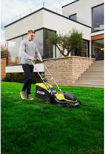 Actual product image Ryobi RY18LMX37A-0 (Rechargeable battery operated)