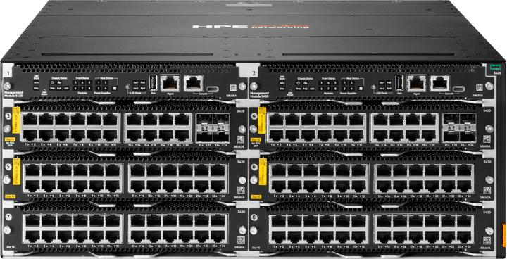 Image du produit HPE Aruba Networking CX 5420 20p 10M/100M/1G Class4 PoE 4p SFP+ 1G/10G LRM Module (24 Ports)