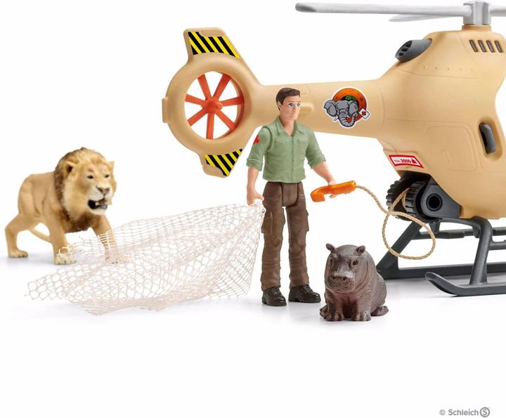 Image du produit Schleich Hélicoptère de sauvetage pour animaux