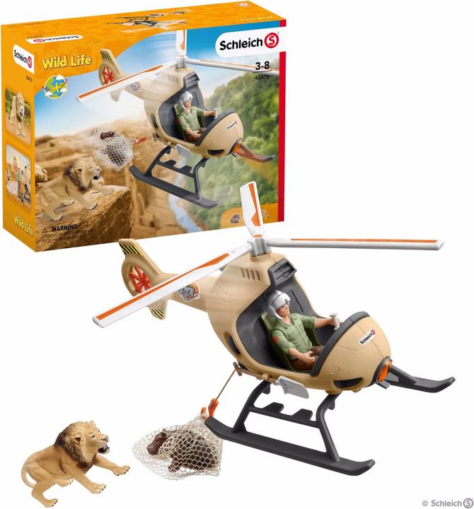 Image du produit Schleich Hélicoptère de sauvetage pour animaux