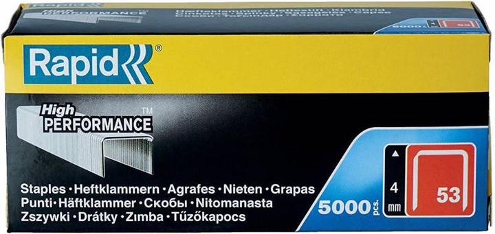 Produktbild Rapid Typ 53 Feindrahtklammer 4 mm (5000 x)