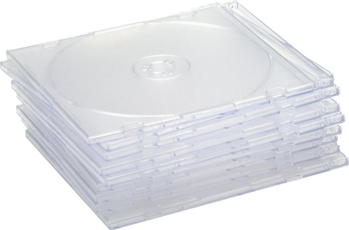 Immagine prodotto MediaRange Custodia per CD vuota, stretta, per 1 disco lavorabile, vassoio nero