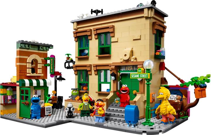 Produktbild LEGO Ideas End-Of-Live Set 123 Sesamstrasse - 21324 NEU! Teile 1367x (21324)