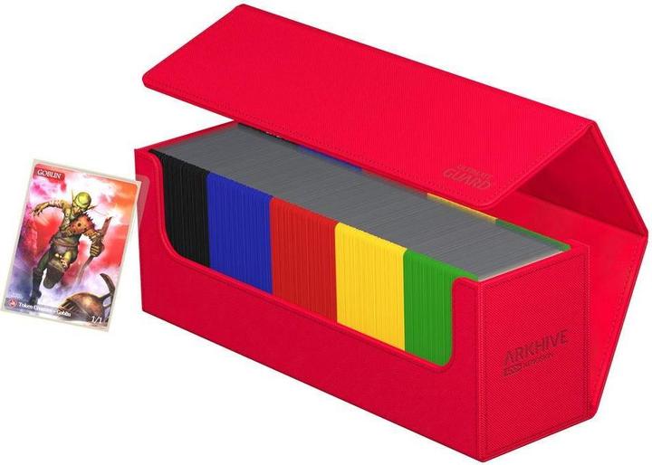 Produktbild Ultimate Guard Kartenbox XenoSkin Arkhive Monocolor 400+ Rot