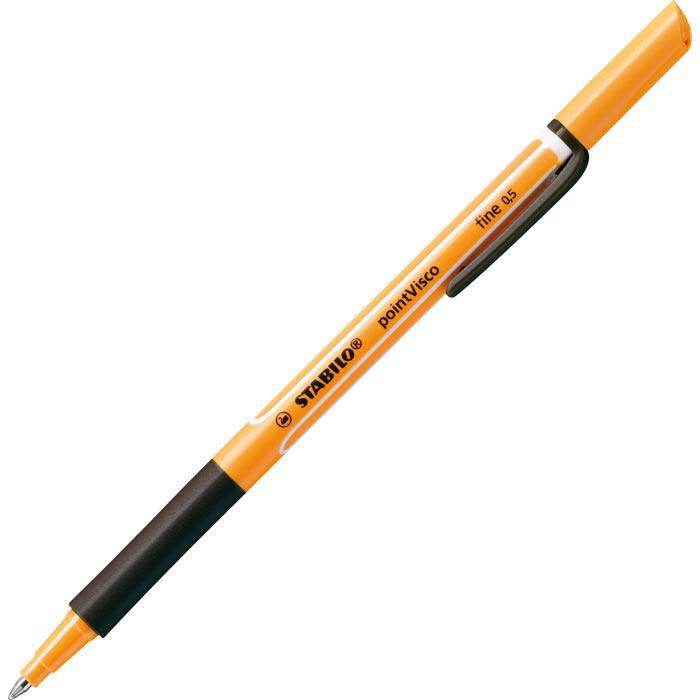 Produktbild STABILO pointVisco Tintenroller (Rot, Blau, Schwarz, Grün, 4 x)