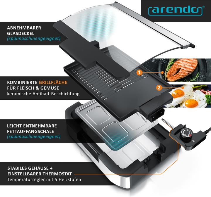 Produktbild Arendo Gourmet Tischgrill