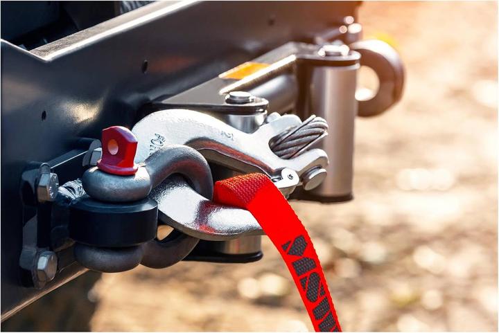 Produktbild MSW Seilwinde Elektrische 12 V Motorwinde Seilhebezug Seilzug 2.040 kg