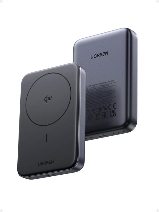 Actual product image Ugreen Magnetic Wireless Power Bank (10000 mAh, 30 W, 37 Wh)