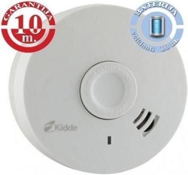 Actual product image Kidde DAAF 10Y29 smoke detector Photoelectrical reflection Wireless