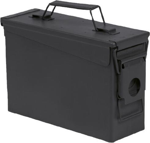 Mil-tec Munitionsbox Cal.30, schwarz