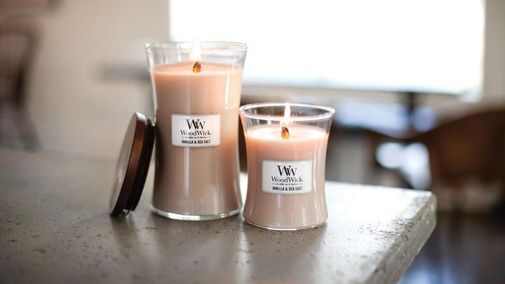 Produktbild WoodWick Vanilla & Sea Salt (609 g)