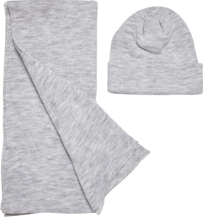 Produktbild Urban Classics Recycled Basic Beanie and Scarf Set black one size