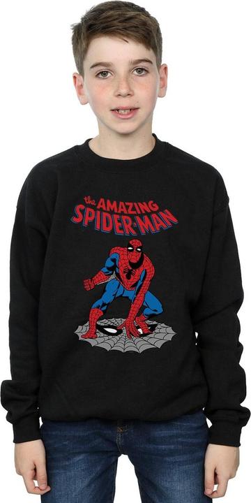Actual product image Boys The Amazing Spider-Man Sweatshirt (152, 158)