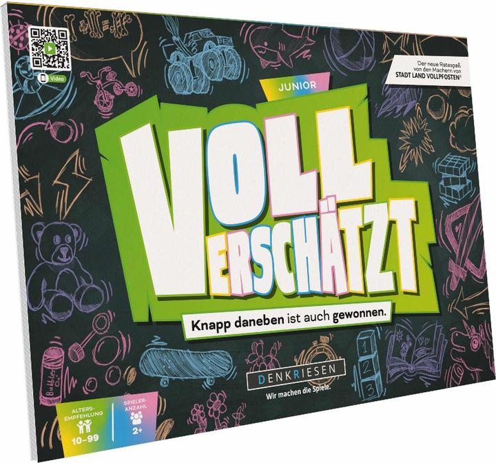 Produktbild Denkriesen VOLL VERSCHÄTZT A4-Block - Knapp daneben ist auch gewonnen. - Junior Edition (Deutsch)
