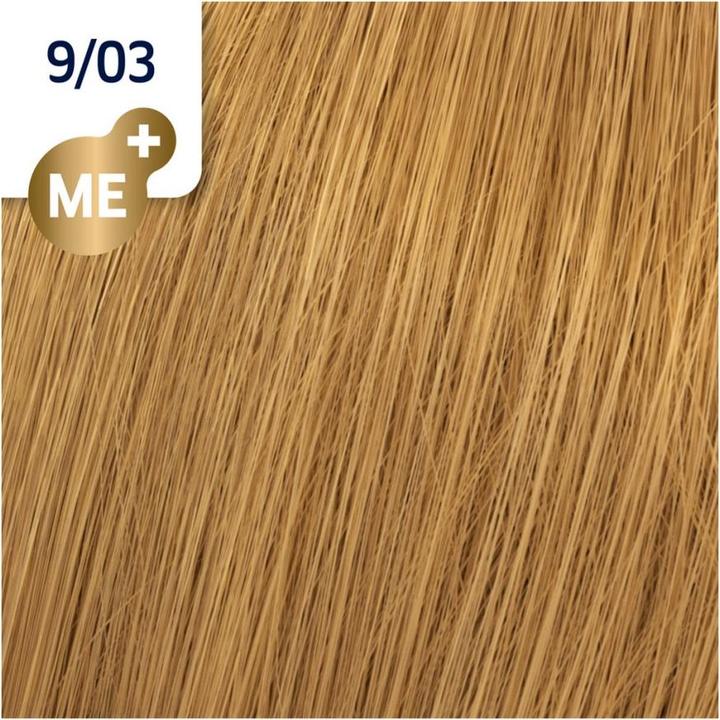 Actual product image Wella Koleston Perfect Me+ Pure Naturals (9/03 light blonde nature-gold)