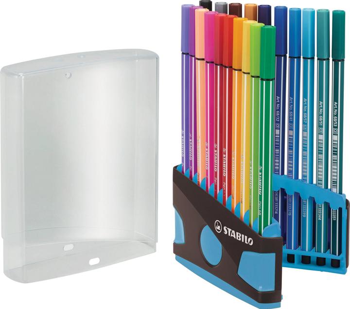 Actual product image STABILO Fibre-tip pen 68 Colorparade (Multicoloured, 20 x)