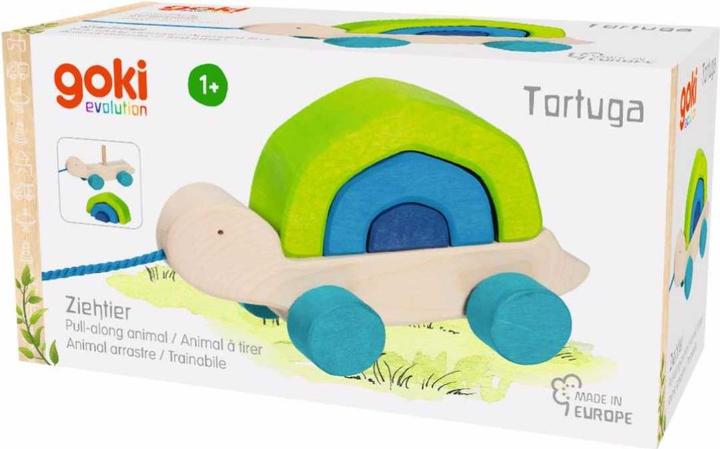 Produktbild Goki Ziehtier Schildkröte Tortuga mit Wackelgang