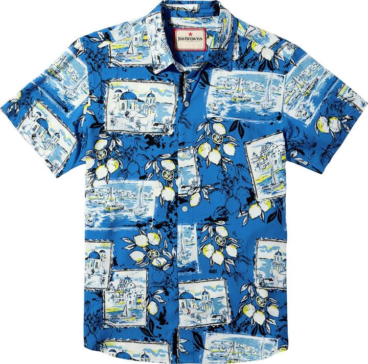 Produktbild Joe Browns Postcard Print Summer Holiday Short Sleeve Shirt (M)