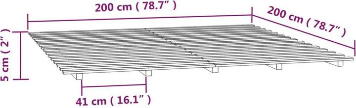Image du produit VidaXL Rutter (200 x 200 cm)