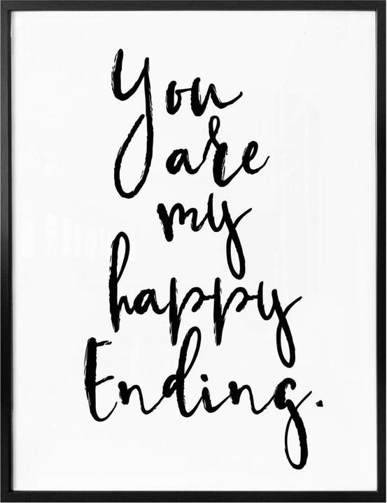 Actual product image Trenddeko You are my happy ending (50 x 60 cm)