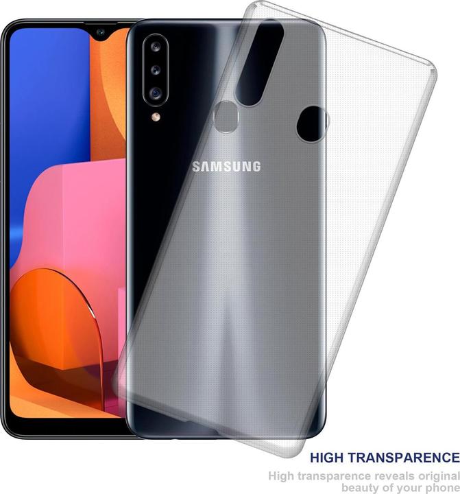 Productafbeelding Cadorabo TPU Ultra Slanke AIR Cover (Samsung Galaxy A20)
