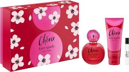 Image du produit Kate Spade Cherie Eau De Parfum 100ml + Eau De Parfum 7.5ml + Body Lotion 100ml (Eau de parfum, 100 ml)
