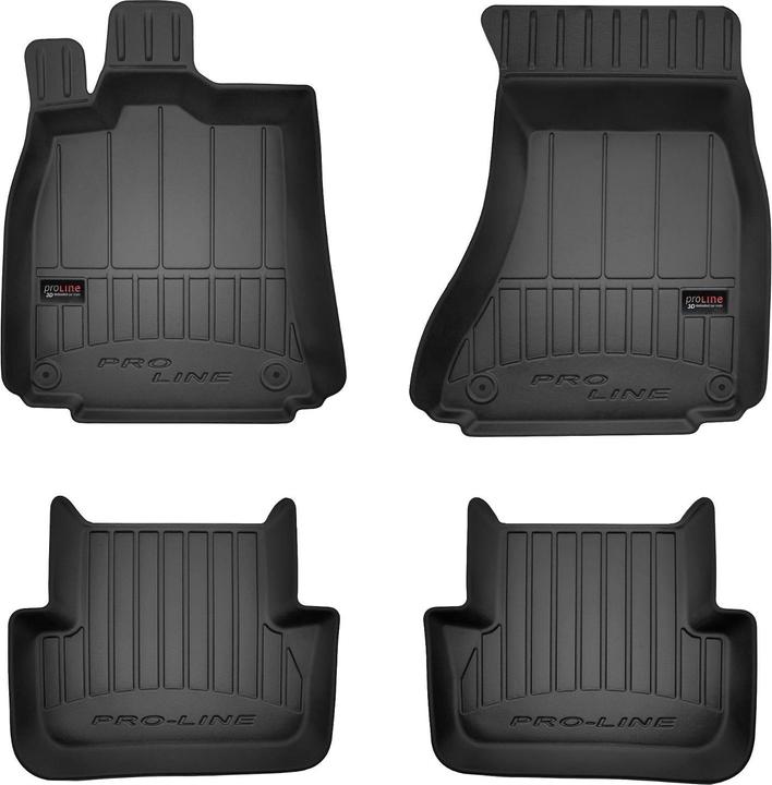 Frogum RUBBER FLOOR MATS F 3D AUDI A4 B8 2008-2015 3D407114