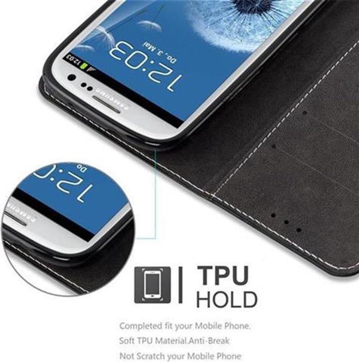 Produktbild Cadorabo Book X-Wallet Cover (Samsung Galaxy S3)
