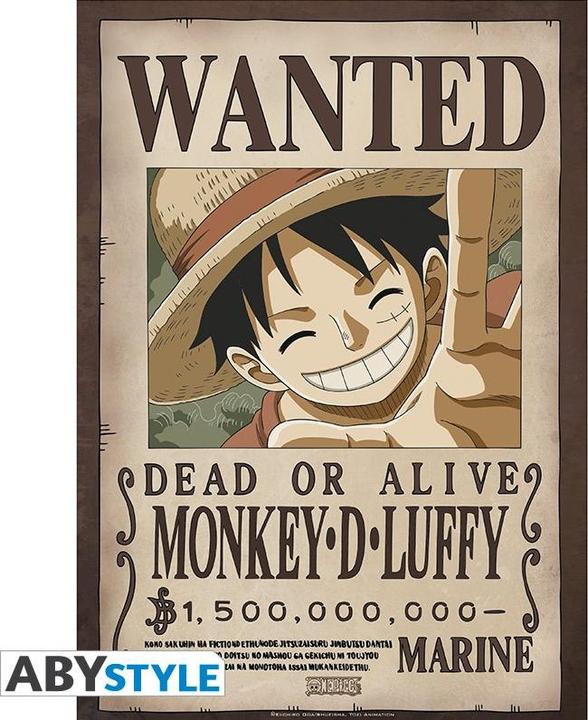 Actual product image ABYstyle ONE PIECE - Portfolio 9 posters wanted Luffys crew Wano 21x29,7 X5 (21 x 29.7 cm)