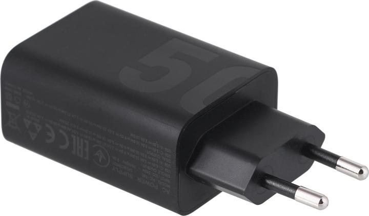 Actual product image Motorola TurboPower Travel Charger 50 W Duo USB-C + USB-A w| USB-C cable (50 W)