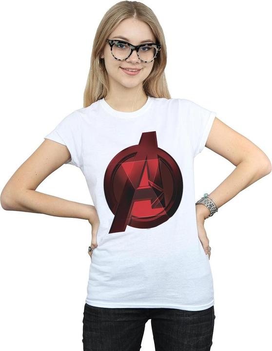 Immagine prodotto Vedova Nera Film Avengers Logo Maglietta in cotone (XL)