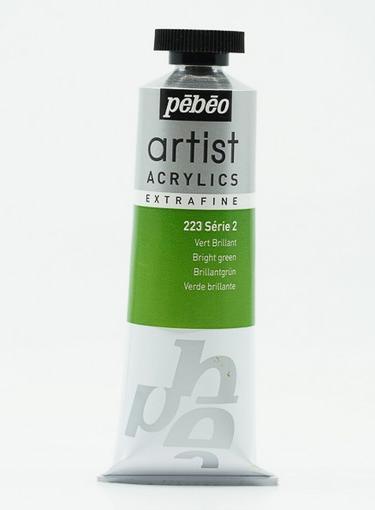 Image du produit Pebeo Artist Acrylics Acrylique extra fine (Vert brillant, 37 ml)
