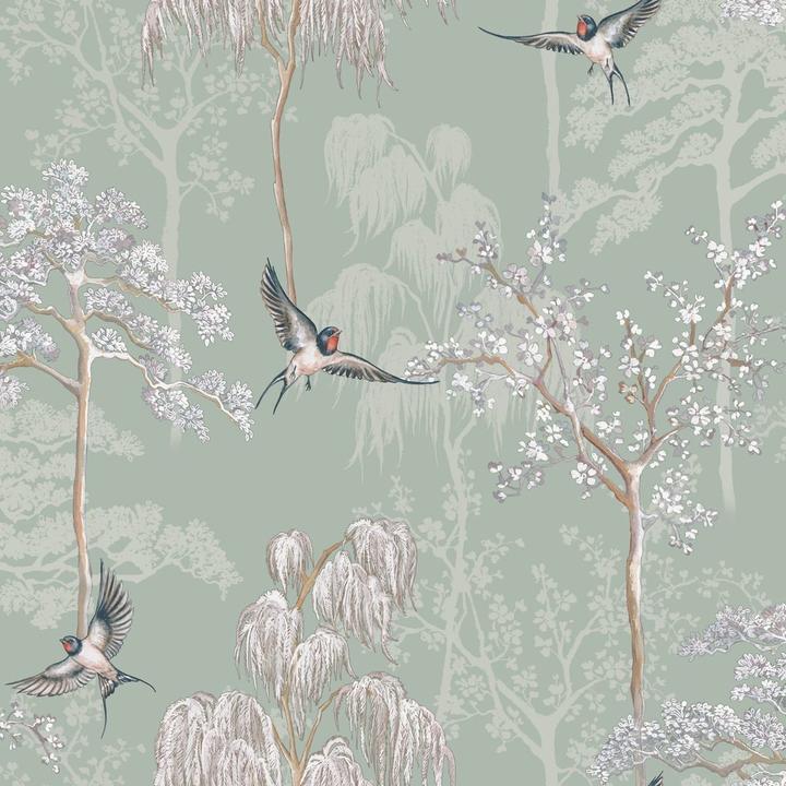 Immagine prodotto World of Wallpaper Giardino Giapponese Carta da Parati