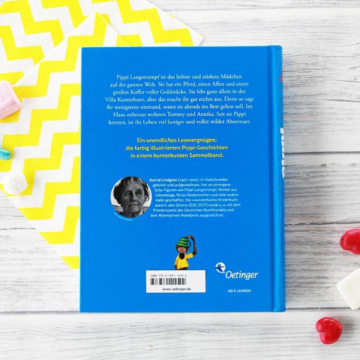 Actual product image Pippi Langstrumpf (German, Astrid Lindgren, 1987)