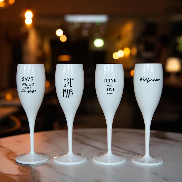 Actual product image Koziol Champagne glass (10 cl, 1 Glasses, Champagne glasses)