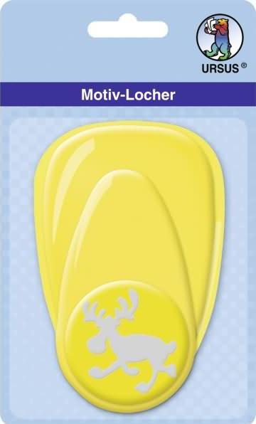 Ursus Motiv-Locher gross Elch 1