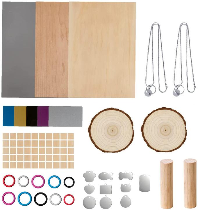 Actual product image XTool Laser Material Pack