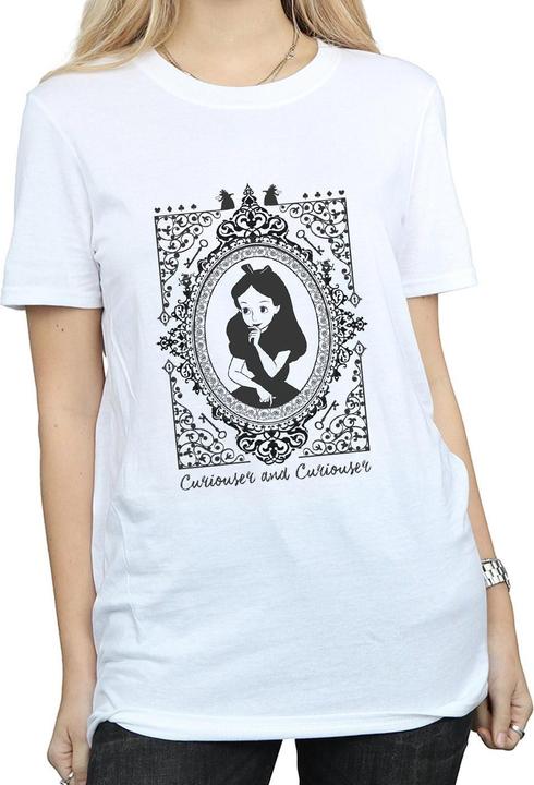 Immagine prodotto Disney Alice In Wonderland Frame Maglietta Ampia Donna (S)