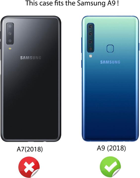 Image du produit Nalia Étui pour téléphone portable à paillettes (Samsung Galaxy A9 (2018))